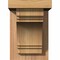 Ekena Millwork Pescadero Smooth Corbel w/Backplate, Western Red Cedar, 5 1/2"W x 8"D x 8"H COR06X08X08PEC01SWR - alternate 2